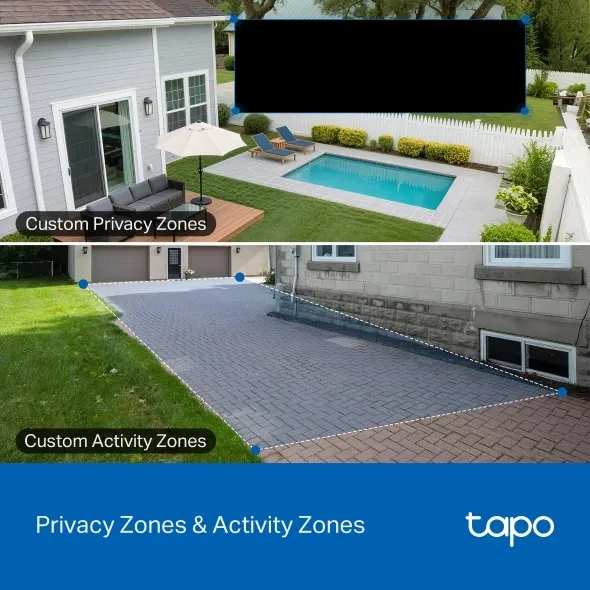 Tapo C575D Outdoo Dual Lens Pan/Tilt Camera