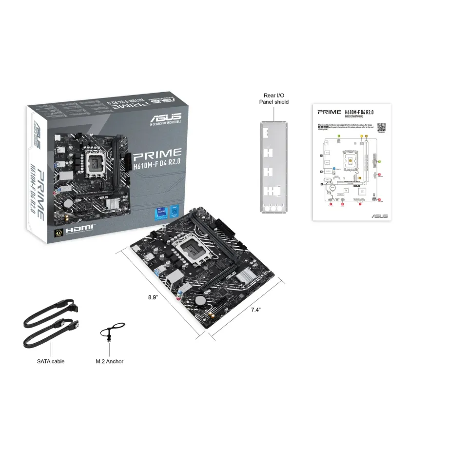 ASUS PRIME H610M-F D4 R2.0