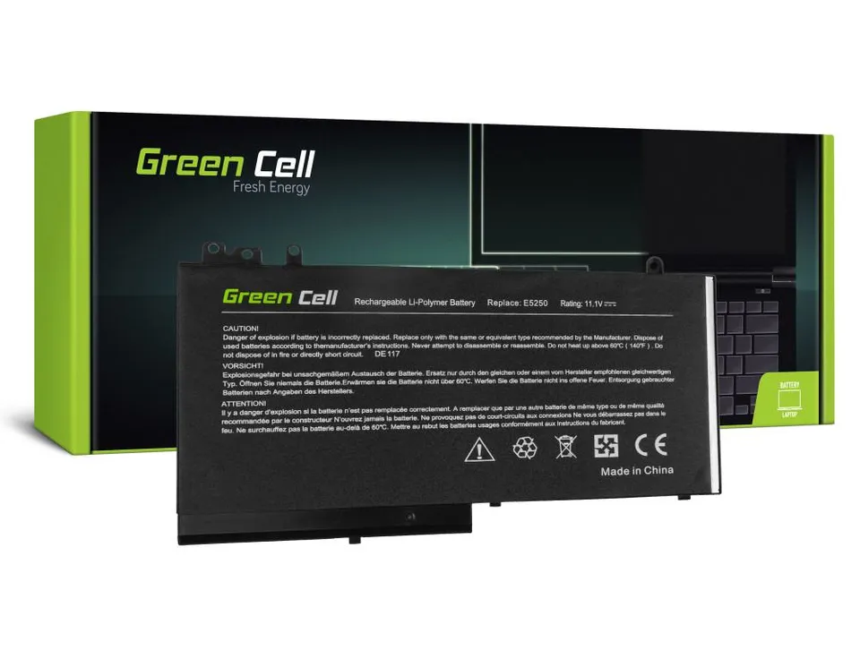 Green Cell Battery RYXXH for Dell Latitude 12 5250 E5250 14 E5450 15 E5550 11 31