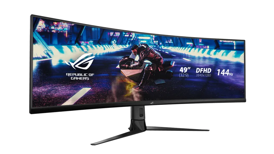 ASUS LCD 49" XG49VQ 3840x1080 ROG STRIX Curved DFHD VA 144Hz 125% sRGB DP HDMI USB3.0 GAMING