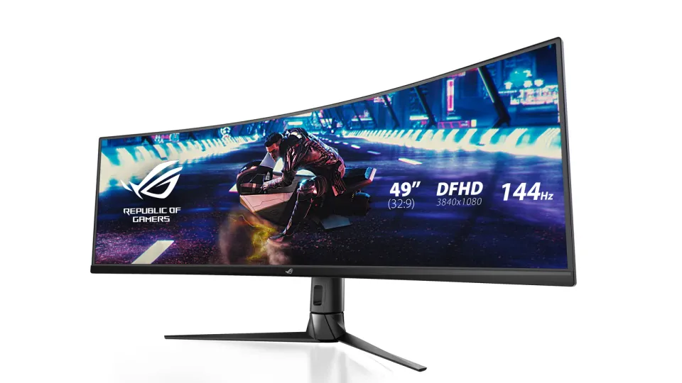 ASUS LCD 49" XG49VQ 3840x1080 ROG STRIX Curved DFHD VA 144Hz 125% sRGB DP HDMI USB3.0 GAMING