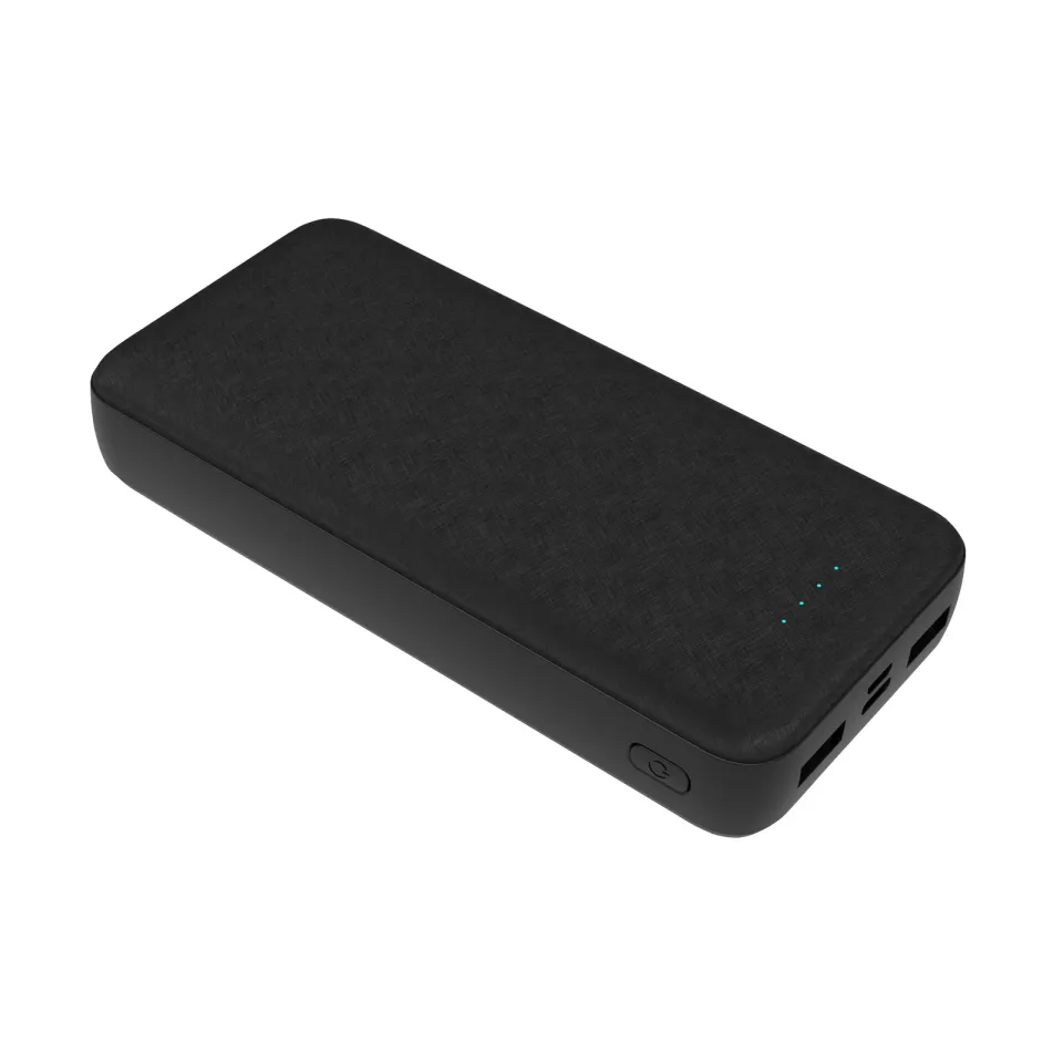 Platinet SET 3v1 Powerbanka 20000 mAh + Nabíječka 20W Power Delivery, kabel USB-C 1m, černá