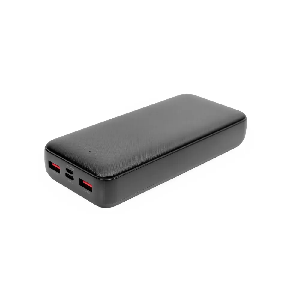 Platinet SET 3v1 Powerbanka 20000 mAh + Nabíječka 20W Power Delivery, kabel USB-C 1m, černá