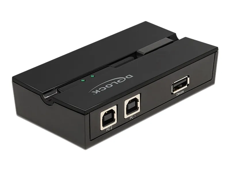 Delock USB 2.0 Switch, 2 PCs to 1 Device
