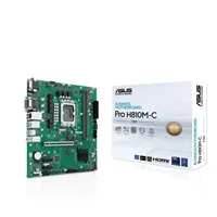 ASUS MB Sc LGA1851 PRO H810M-C-CSM, 2xDDR5, 1xDP, 1xHDMI, 1xVGA, 1xDVI-D, mATX