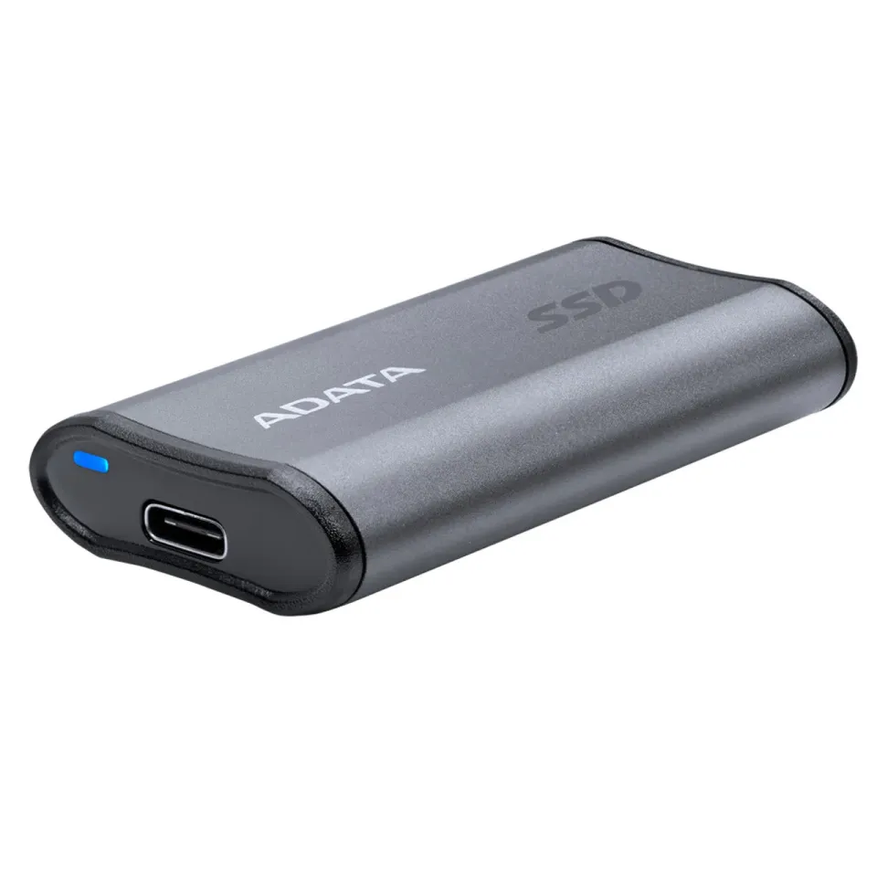 ADATA Externí SSD 500GB SE880, USB-C 3.2 Gen 2x2, R:2000/W:2000MB/s, šedá