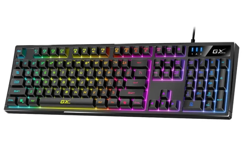 GENIUS klávesnice GX Gaming Scorpion K7,herní, drátová, RGB podsvícení, CZ+SK layout, USB, černá