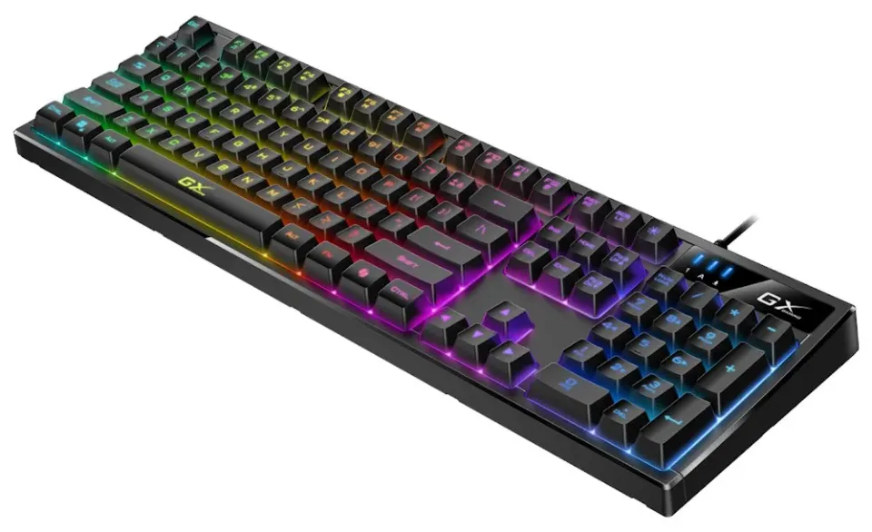 GENIUS klávesnice GX Gaming Scorpion K7,herní, drátová, RGB podsvícení, CZ+SK layout, USB, černá