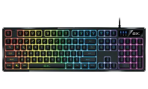 GENIUS klávesnice GX Gaming Scorpion K7,herní, drátová, RGB podsvícení, CZ+SK layout, USB, černá