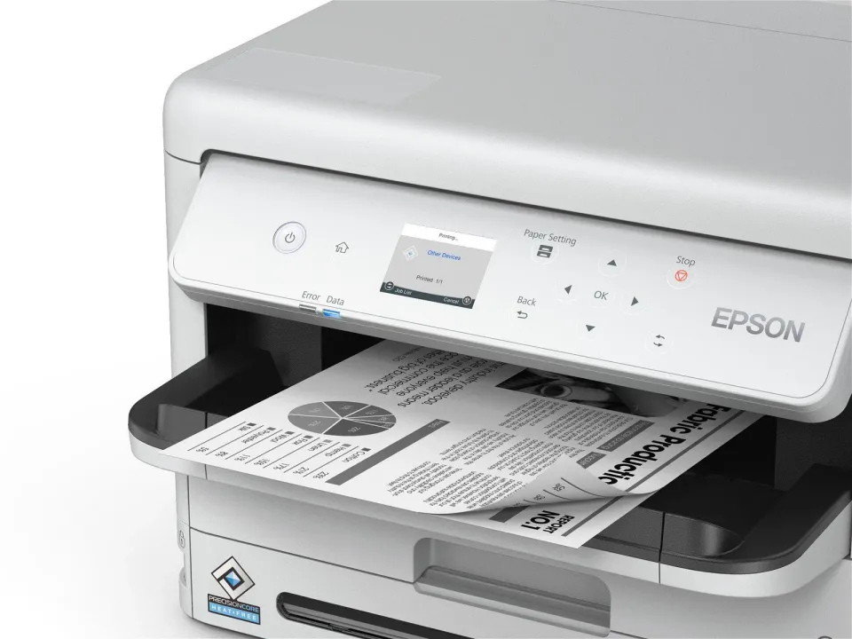 EPSON WorkForce Pro WF-M5399DW - A4/34ppm/1ink/USB/LAN/WiFi/Duplex/