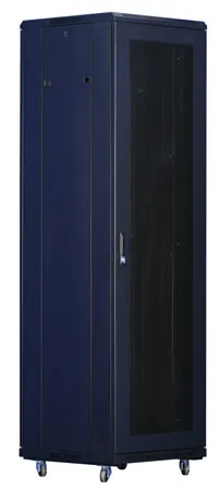 XtendLan 42U/800x1000 stojanový, černý, perforované dveře a záda