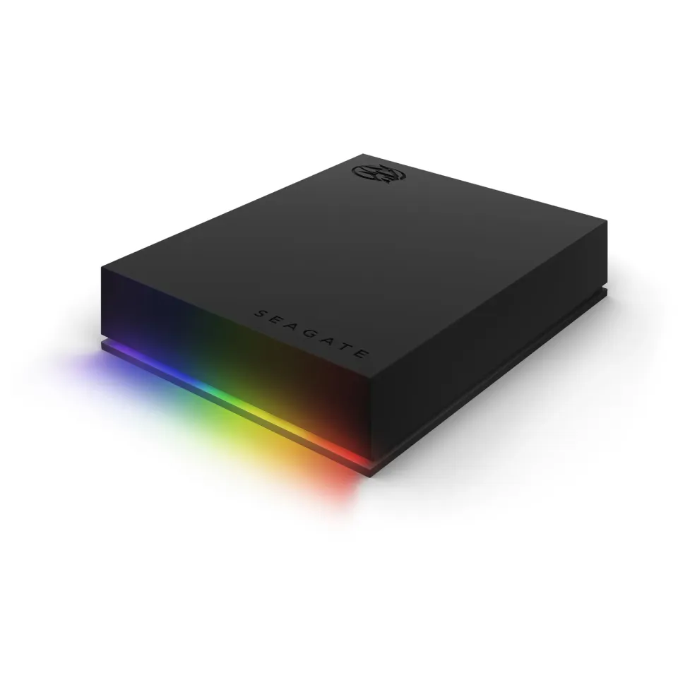 Seagate FireCuda Gaming, 5TB externí HDD, 2.5", USB 3.2 Gen 1, RGB, černý