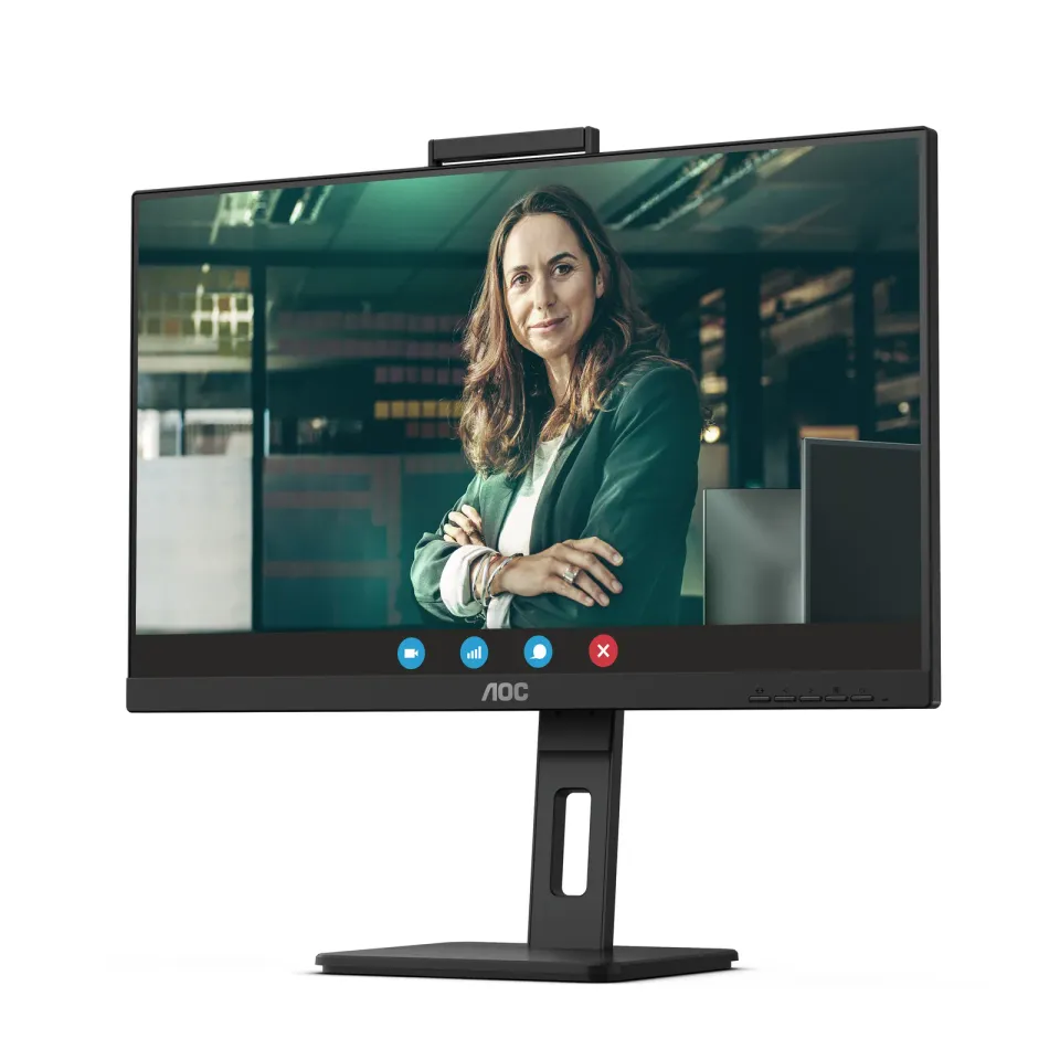 AOC LCD 24P3QW 23,8" IPS/1920x1080@75Hz/4ms/300cd/1000:1/2xHDMI/DP/4xUSB 3.2/Web