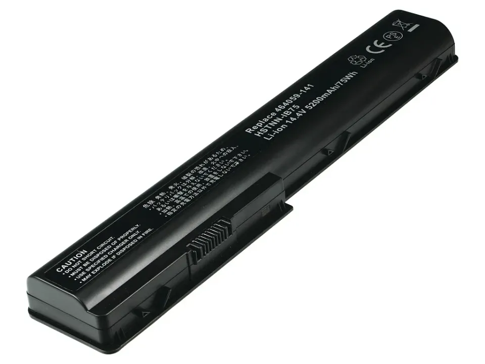 2-Power baterie pro HP/COMPAQ HDX X18serie/HDX18 serie/Pavilion DV7serie/DV8 ser