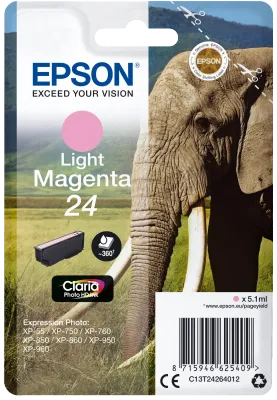 EPSON cartridge T2426 light magenta (slon)