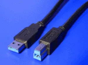 KABEL USB A-B 2.0m USB3.0 černý