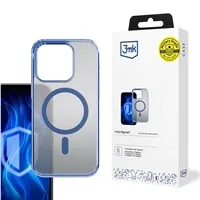 3mk ochranný kryt Frosty MagCase Blue pro Apple iPhone 16 Pro Max