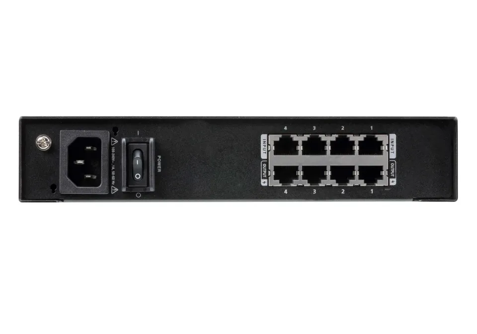 Aten 4-Output PoH/PoE Power Injector