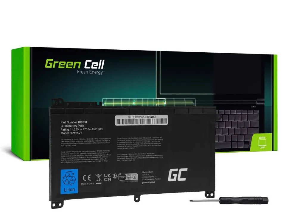 Green Cell Battery BI03XL ON03XL for HP Pavilion x360 13-U 13-U000 13-U100 Strea