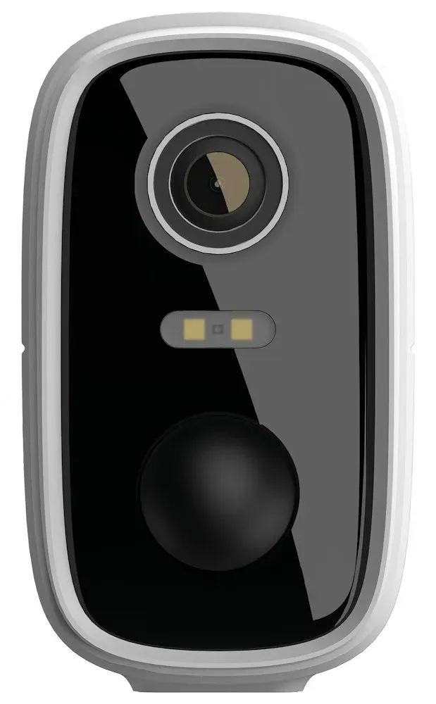 STRONG IP kamera FALKY-2KS/ bateriová/ solár/ Wi-Fi 6/ 3Mpix/ objektiv 3,2mm/ IP65/ duální noční vidění/ microSD/ bílá