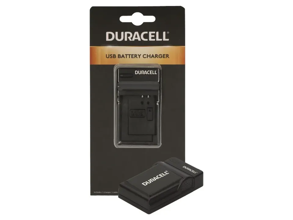 Duracell Digital Camera Battery Charger for Nikon EN-EL19 &amp; Fujifilm NP-130