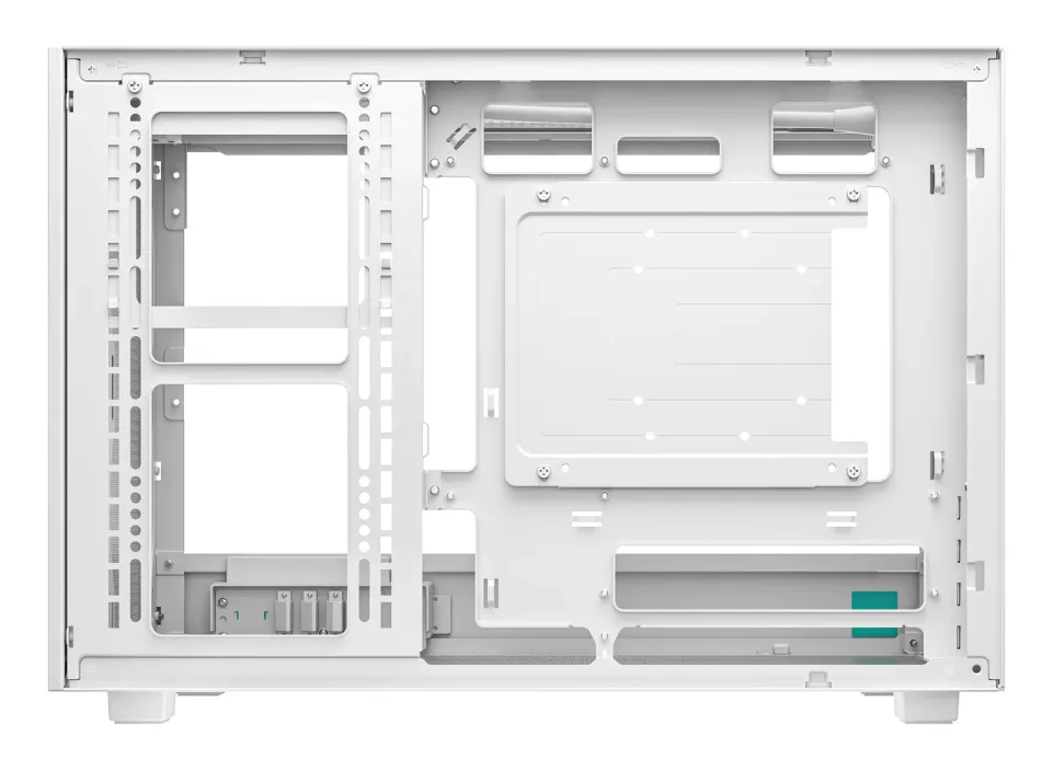 DEEPCOOL Case CH260 WH, mATX, Průhledná bočnice, bílá