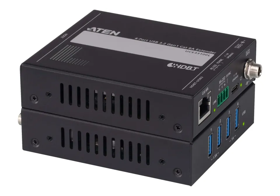 ATEN UCE33100 4portový USB 3.2 Gen 1 Cat 6A extender (do 100 m)