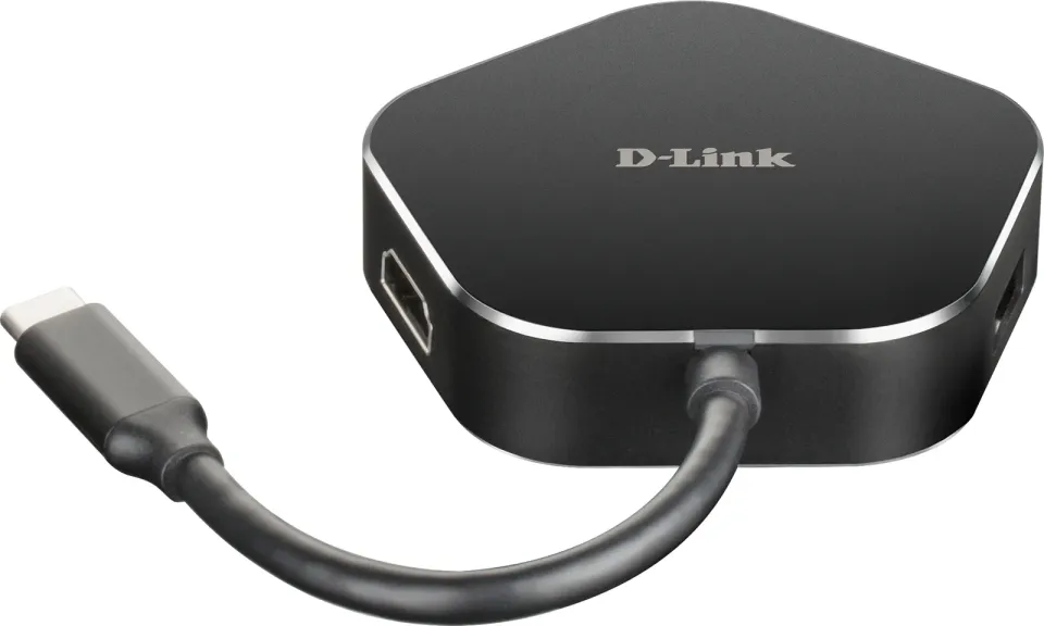 D-Link DUB-M420 4-in-1 USB-C Hub with HDMI and Power Delivery
