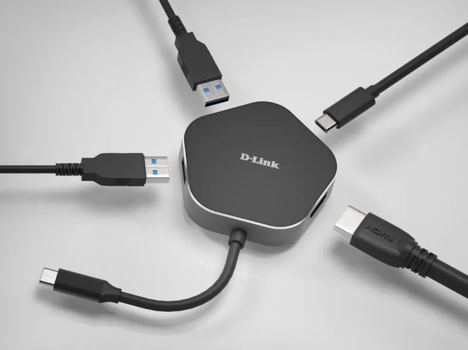 D-Link DUB-M420 4-in-1 USB-C Hub with HDMI and Power Delivery