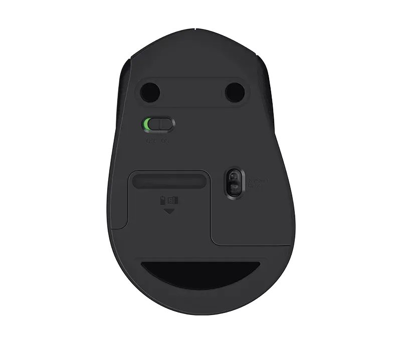 Logitech Wireless Mouse M330 Silent Plus, black