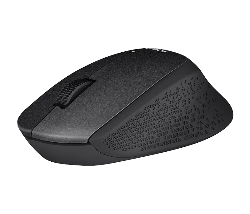 Logitech Wireless Mouse M330 Silent Plus, black