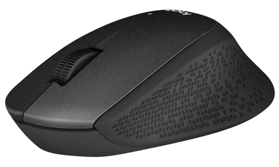 Logitech Wireless Mouse M330 Silent Plus, black