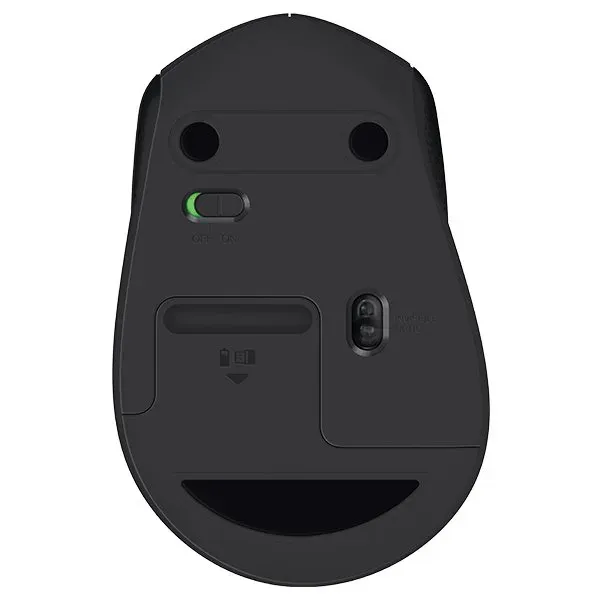 Logitech Wireless Mouse M330 Silent Plus, black