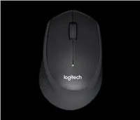 Logitech Wireless Mouse M330 Silent Plus, black