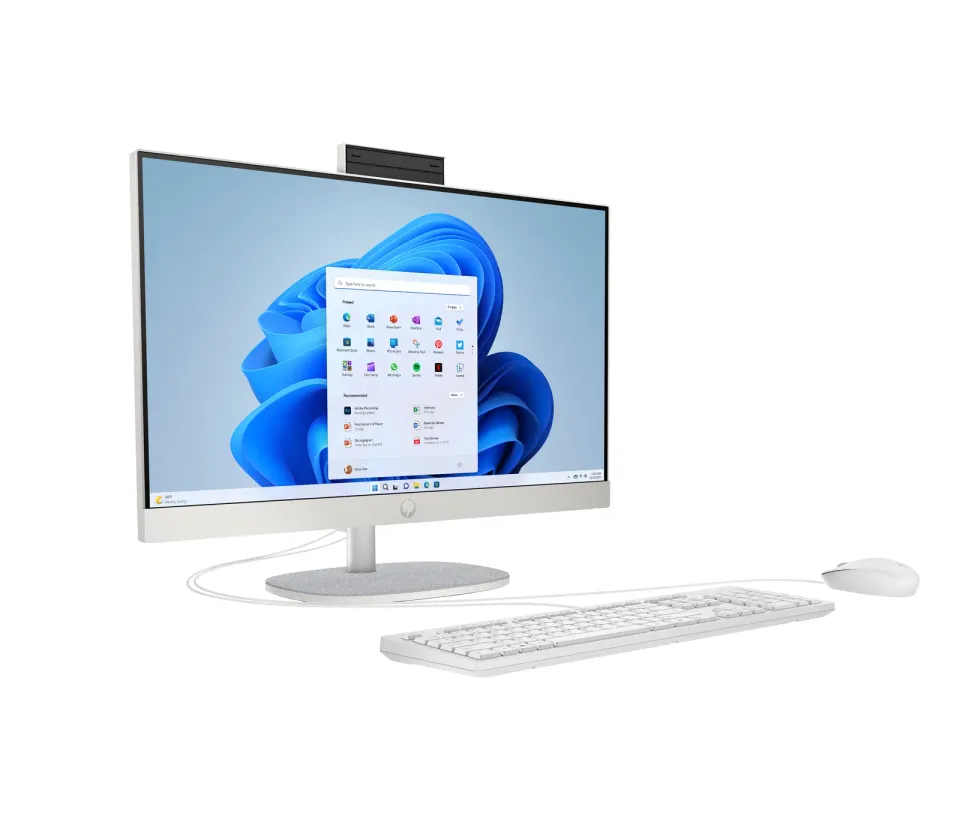 HP AiO 24-cr0022nc, 24" FHD, i5-1335U, 8GB DDR4 3200, SSD 512GB, Win11 Home, 2M Game Pass