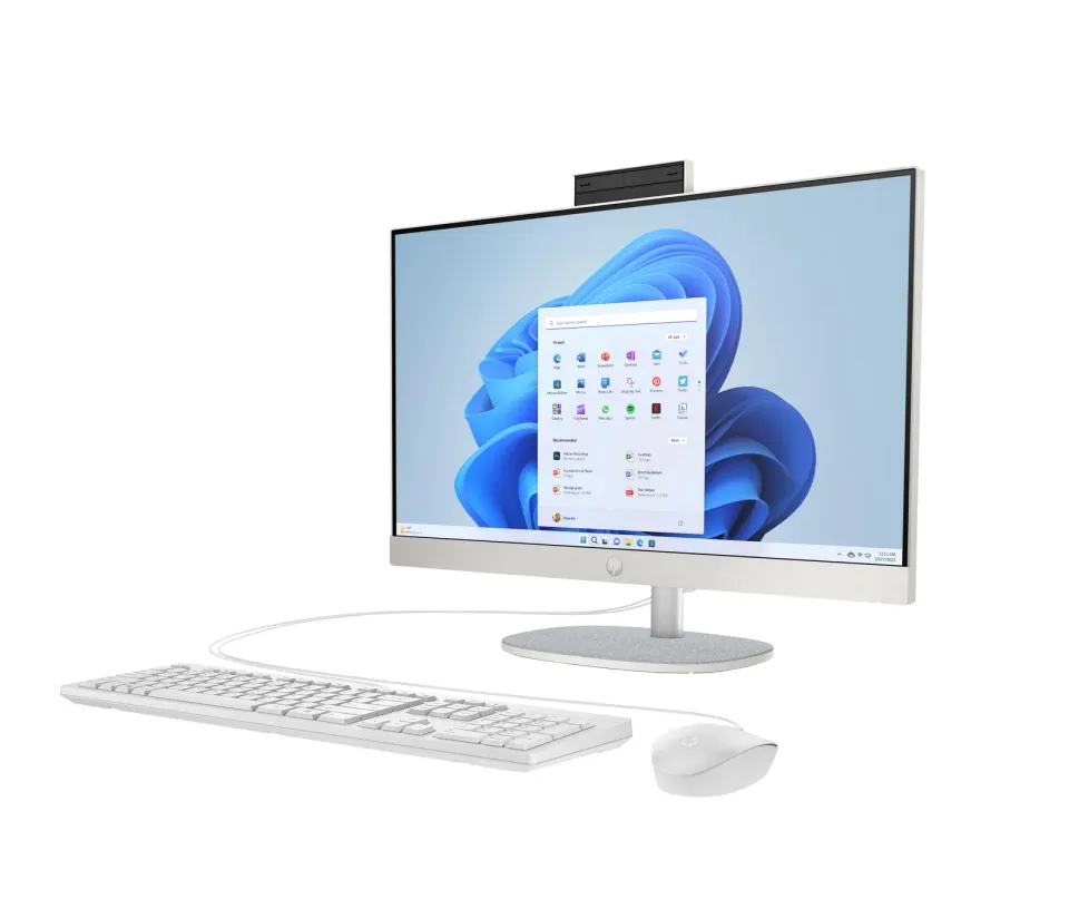HP AiO 24-cr0022nc, 24" FHD, i5-1335U, 8GB DDR4 3200, SSD 512GB, Win11 Home, 2M Game Pass