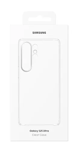 Samsung Průhledný zadní kryt pro Galaxy S25 Ultra Transparent
