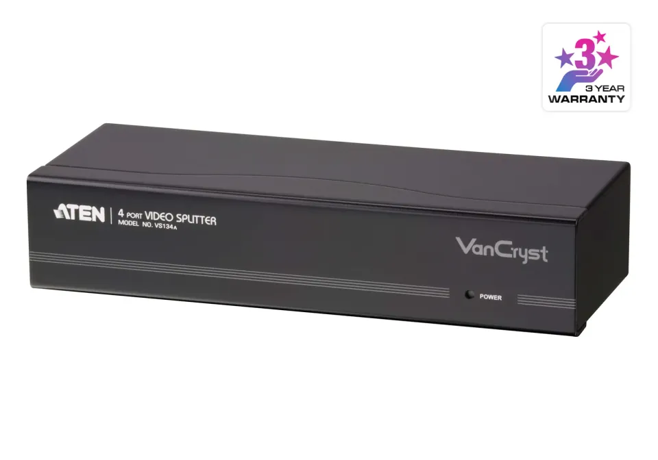 ATEN Video rozbočovač 1 PC - 4 VGA 450 Mhz