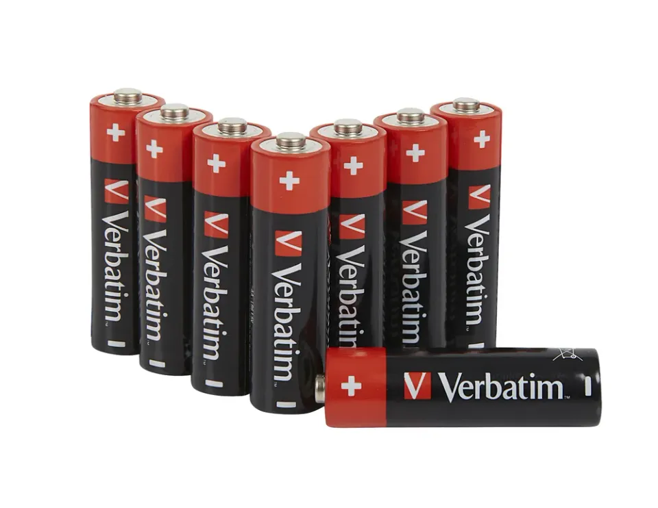 VERBATIM Alkalické baterie AA, 8 PACK , LR6