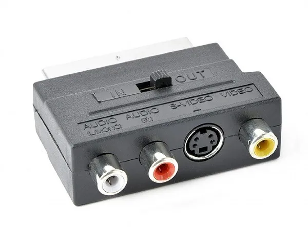 Gembird Obousměrný adaptér SCART/RCA/S-VIDEO
