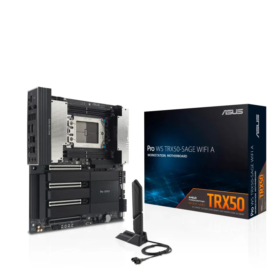 ASUS MB Sc sTR5 Pro WS TRX50-SAGE WIFI A, AMD TRX50, 4xDDR5, WiFi, CEB