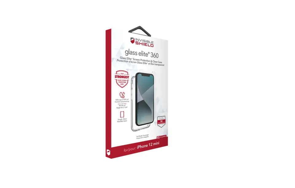 ZAGG Invisible Shield Ochrané sklo Elite + 360 iPhone 12 mini