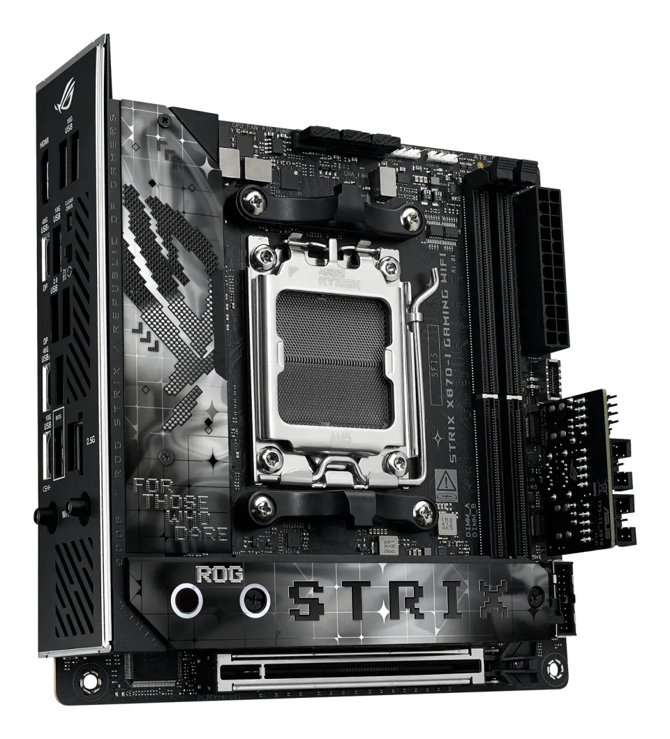 ASUS MB Sc AM5 ROG STRIX X870-I GAMING WIFI, AMD X870, 2xDDR5, 1xHDMI, 2xUSB4, WiFi, Mini-ITX