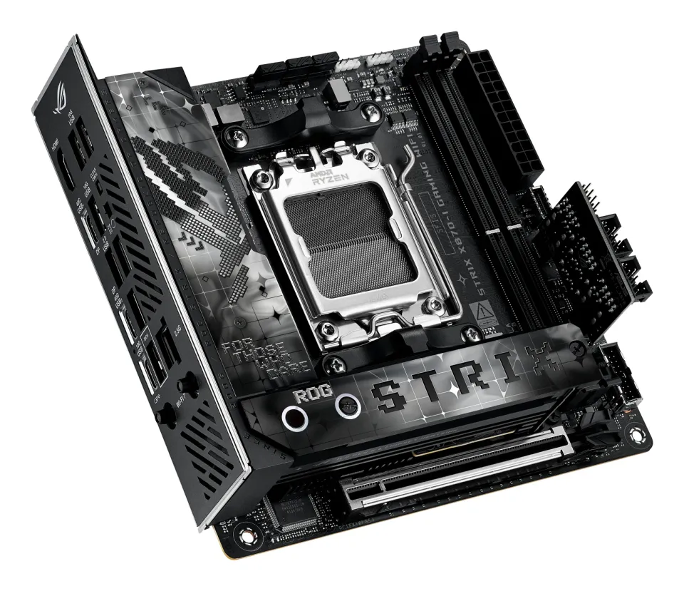 ASUS MB Sc AM5 ROG STRIX X870-I GAMING WIFI, AMD X870, 2xDDR5, 1xHDMI, 2xUSB4, WiFi, Mini-ITX