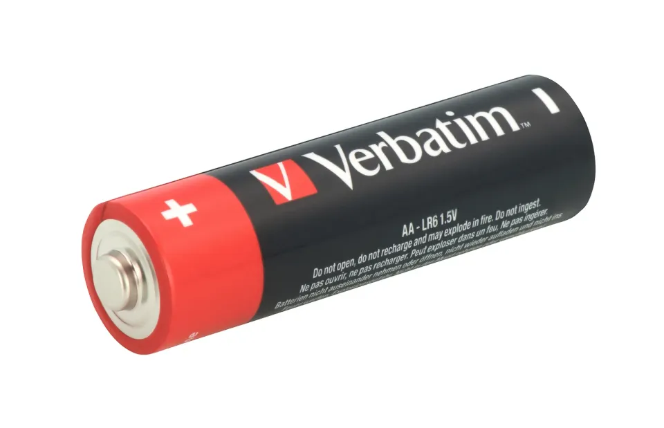 VERBATIM Alkalické baterie AA, 4 PACK , LR6