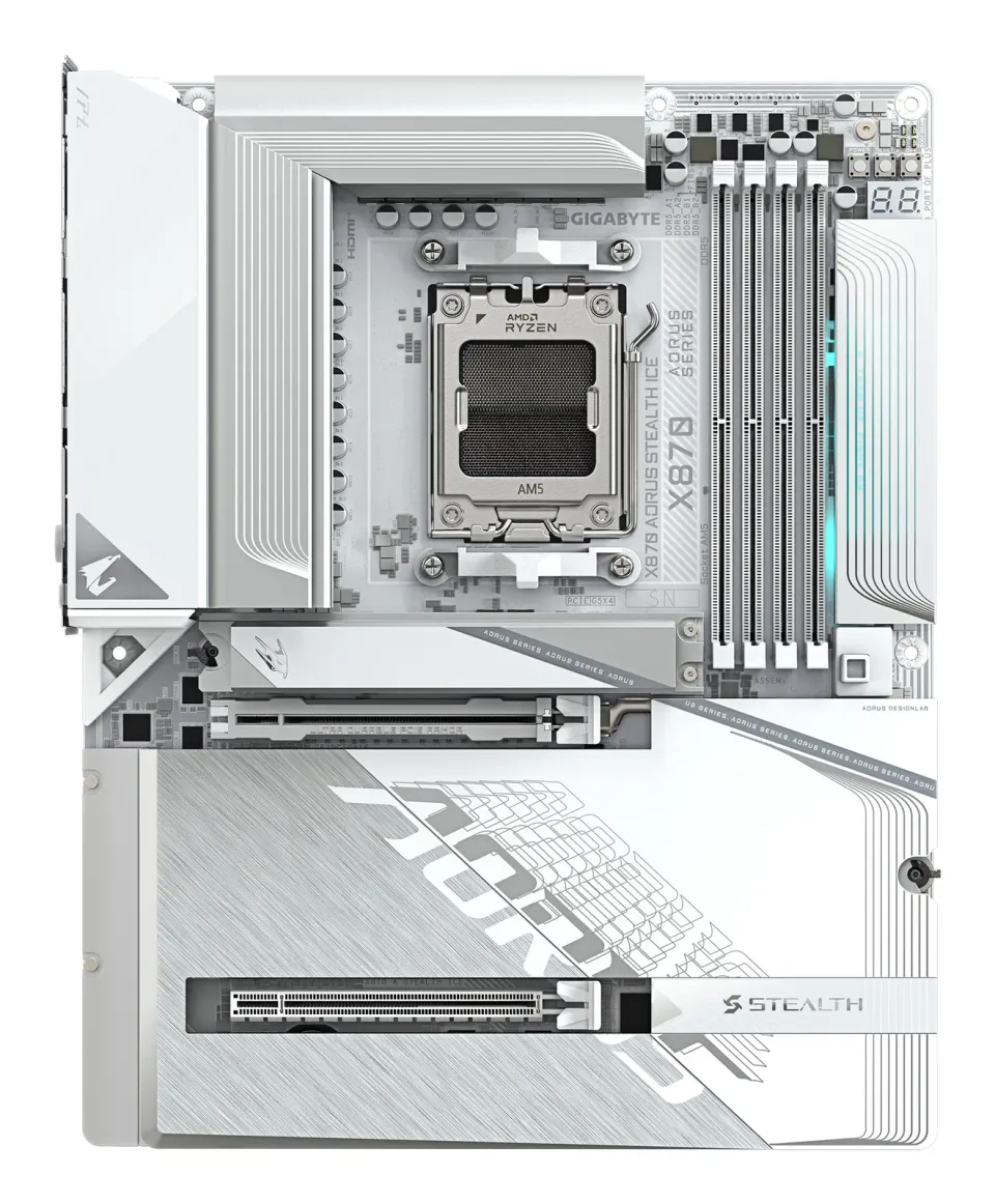 GIGABYTE X870 AORUS STEALTH ICE/AM5/ATX