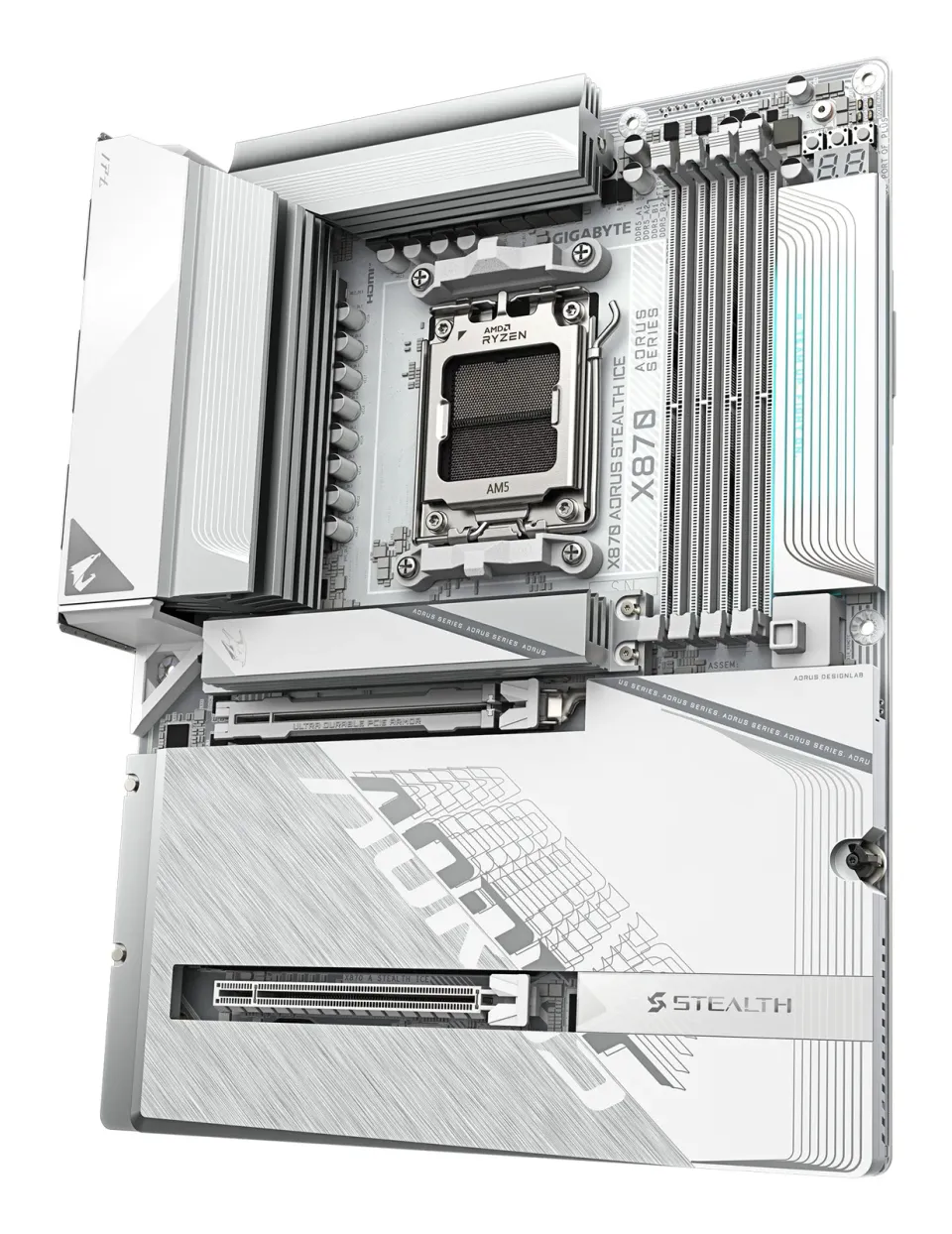 GIGABYTE X870 AORUS STEALTH ICE/AM5/ATX