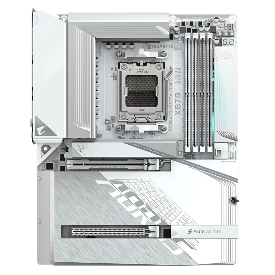 GIGABYTE X870 AORUS STEALTH ICE/AM5/ATX