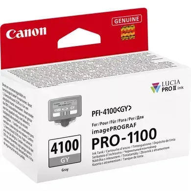 Canon cartridge INK PFI-4100 GY Grey Ink Tank