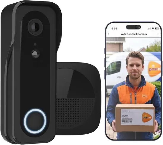 TRUST DOORCAM 3000B Wifi Doorbell Camera Chime